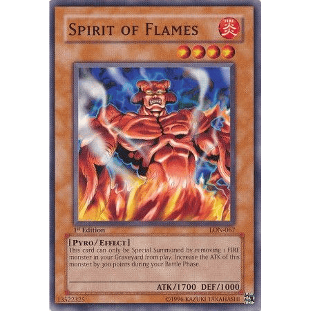 Spirit of Flames - LON-067 - Common 