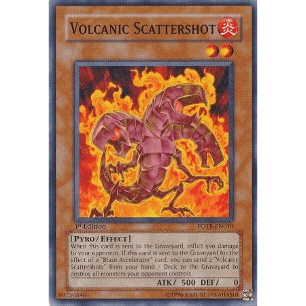Volcanic Scattershot - FOTB-EN010 - Common