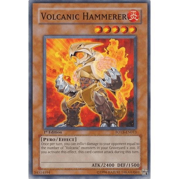Volcanic Hammerer - FOTB-EN013 - Common