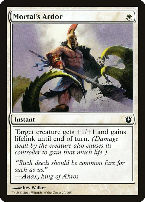Mortal's Ardor - BNG - C 