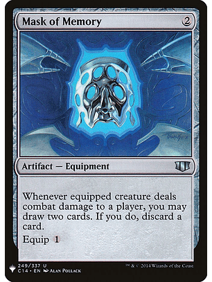 Mask of memory - THE LIST - U