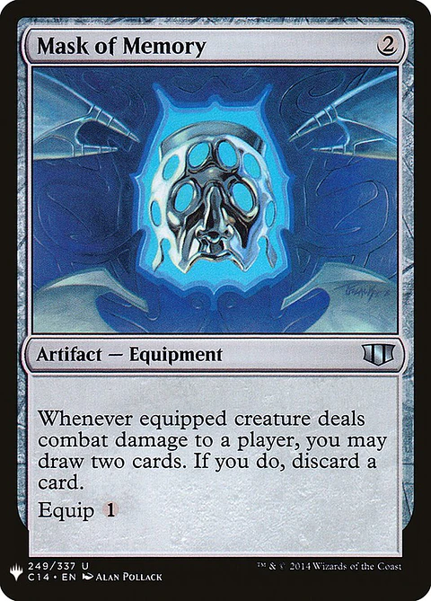 Mask of memory - THE LIST - U