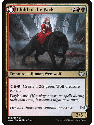 Child of the pack - VOW - U