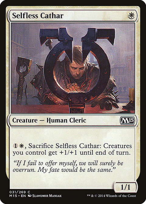 Selfless cathar - M15 - C
