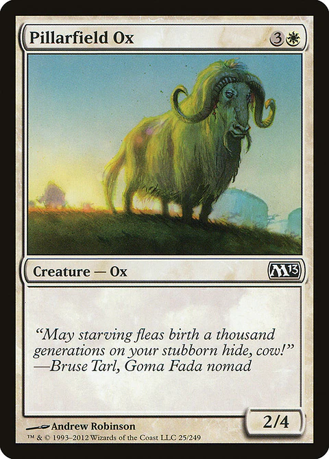 Pillarfield ox - M13 - C