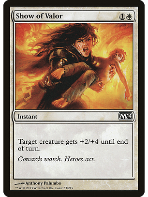 Show of valor - M14 - C 