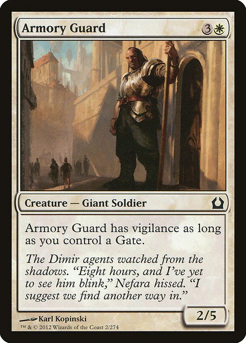 Armory guard - RTR - C