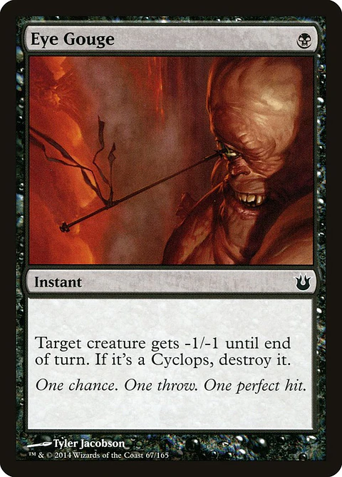 Eye gouge - BNG - C