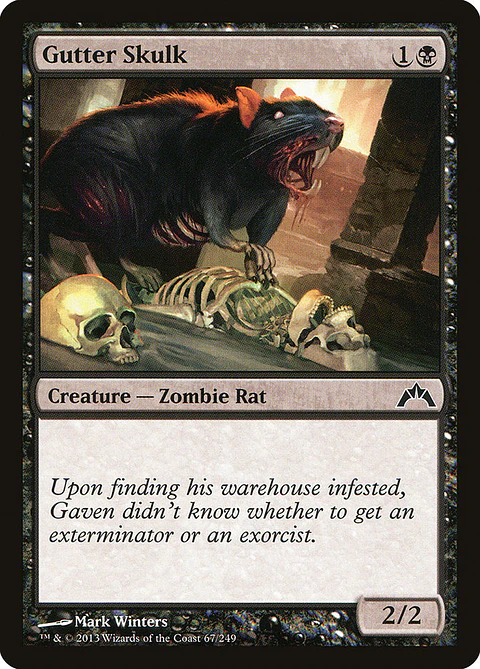 Gutter skulk - GTC -  C