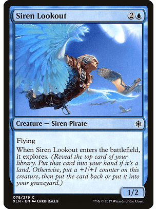 Siren lookout - XLN - C