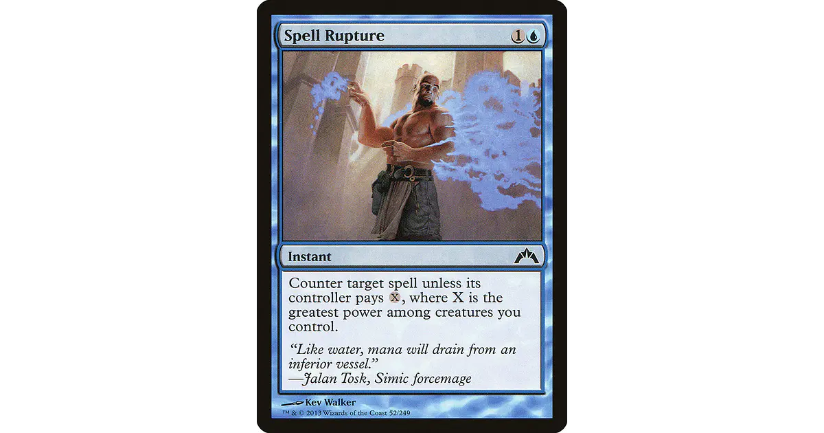 Spell rupture - GTC - C