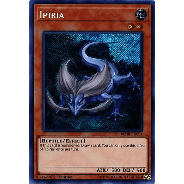 Ipiria - BLHR-EN001 - Secret Rare