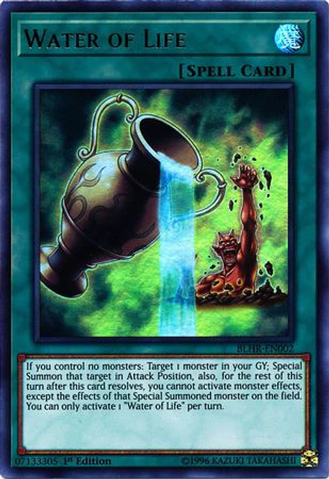 Water of Life - BLHR-EN002 - Ultra Rare