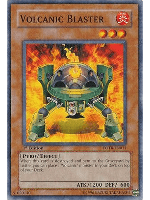 Volcanic Blaster - FOTB-EN011 - Common