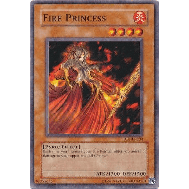 Fire Princess - DB1-EN234 - Common