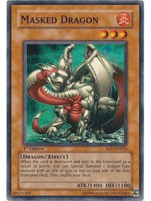 Masked Dragon - SOD-EN026 - Common