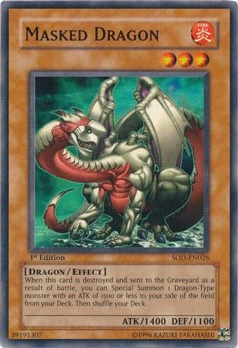 Masked Dragon - SOD-EN026 - Common