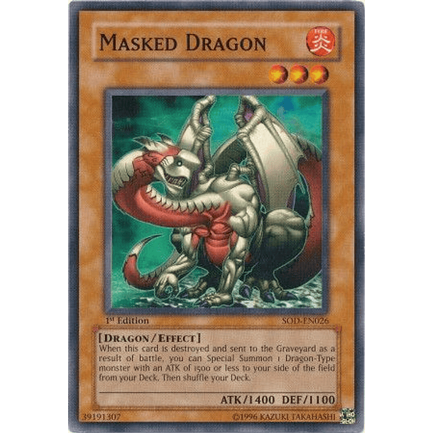 Masked Dragon - SOD-EN026 - Common