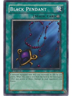 Black Pendant - SDP-025 - Common 