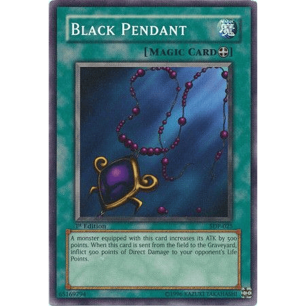 Black Pendant - SDP-025 - Common 