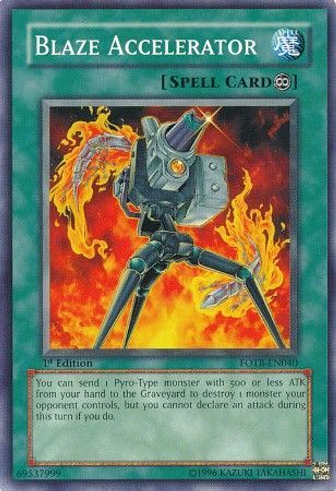 Blaze Accelerator - FOTB-EN040 - Common