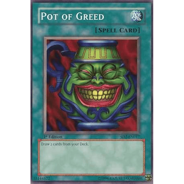Pot of Greed - SD2-EN017 - Common