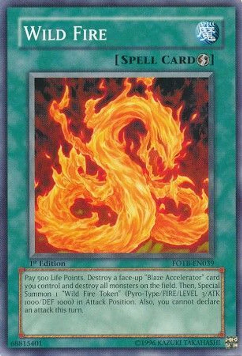 Wild Fire - FOTB-EN039 - Common 