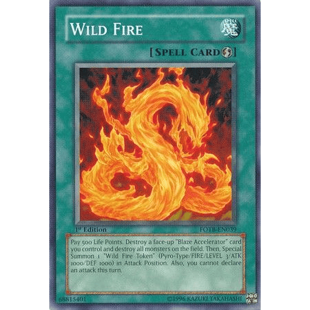 Wild Fire - FOTB-EN039 - Common 