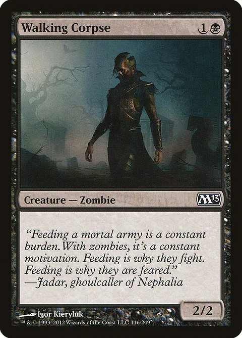 Walking corpse - M13 - C