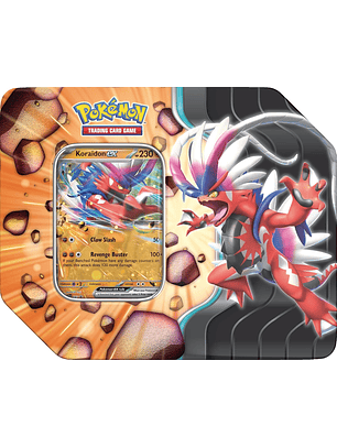 Pokémon TCG: Slashing Legends Tin - Koraidon EX