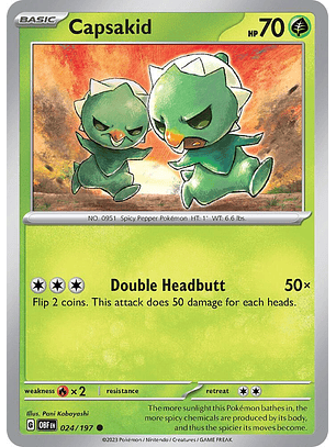 Capsakid - 024/197 - Common - OBF 