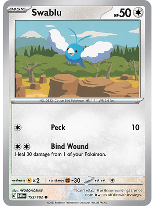 Swablu - 152/182 - Common - PAR 