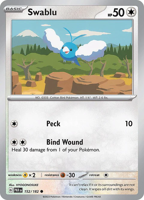 Swablu - 152/182 - Common - PAR 