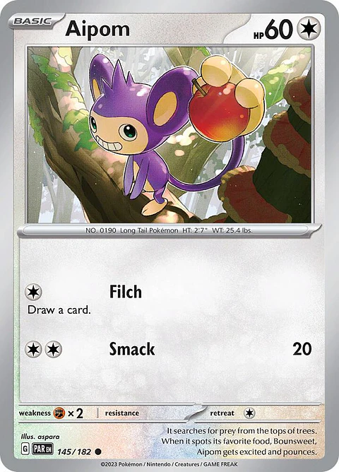 Aipom - 145/182 - Common - PAR 