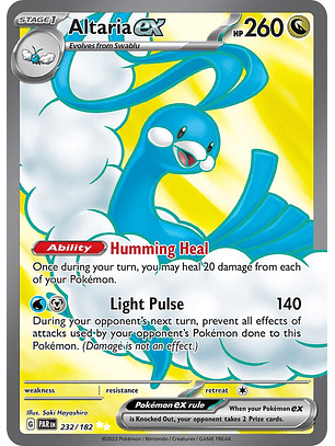 Altaria ex - 232/182 - Ultra Rare - PAR