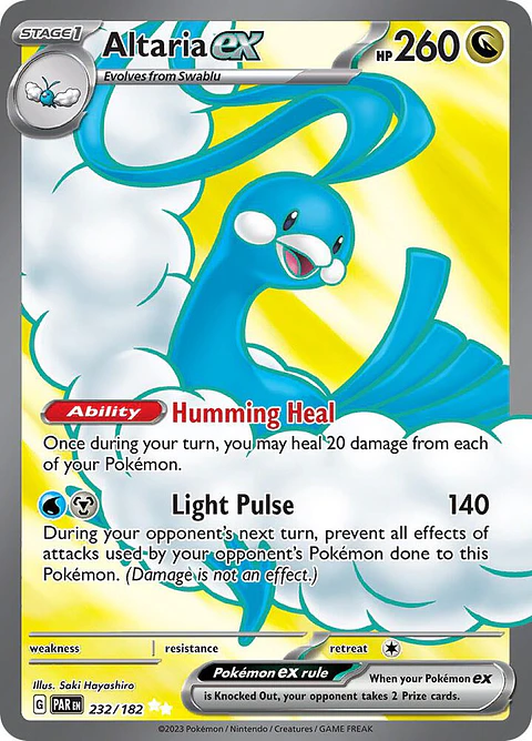 Altaria ex - 232/182 - Ultra Rare - PAR