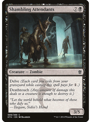 Shambling attendants - KTK - C