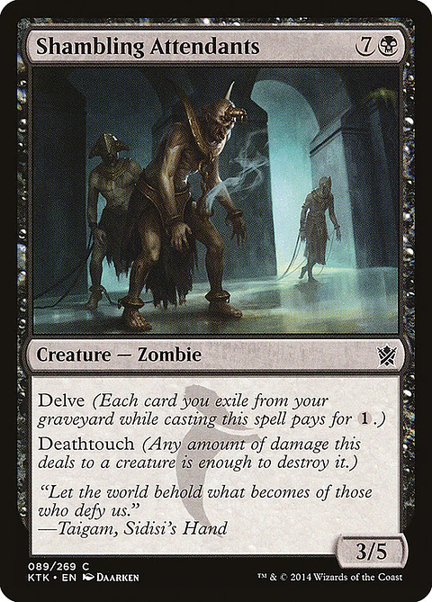 Shambling attendants - KTK - C
