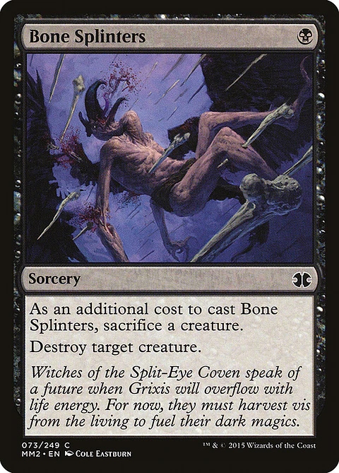 Bone splinters - MM2 - C