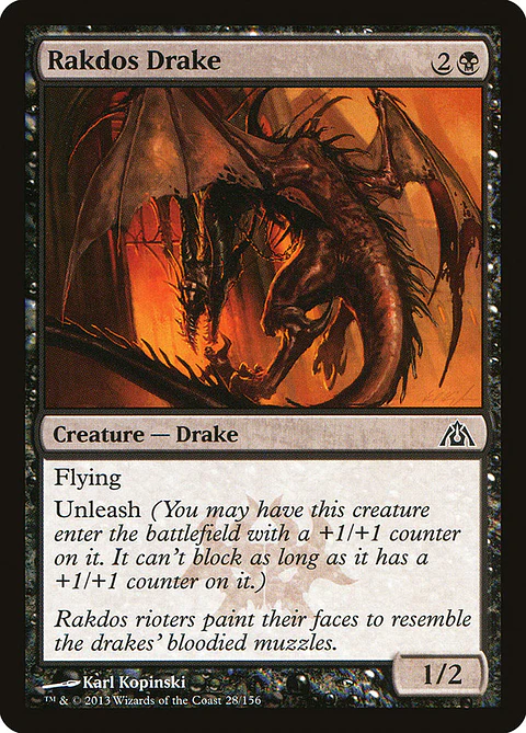 Rakdos Drake - DGM - C