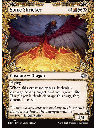 Sonic Shrieker - TDM - U 