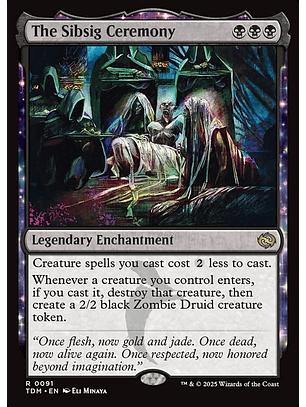 The Sibsig Ceremony - TDM - R 