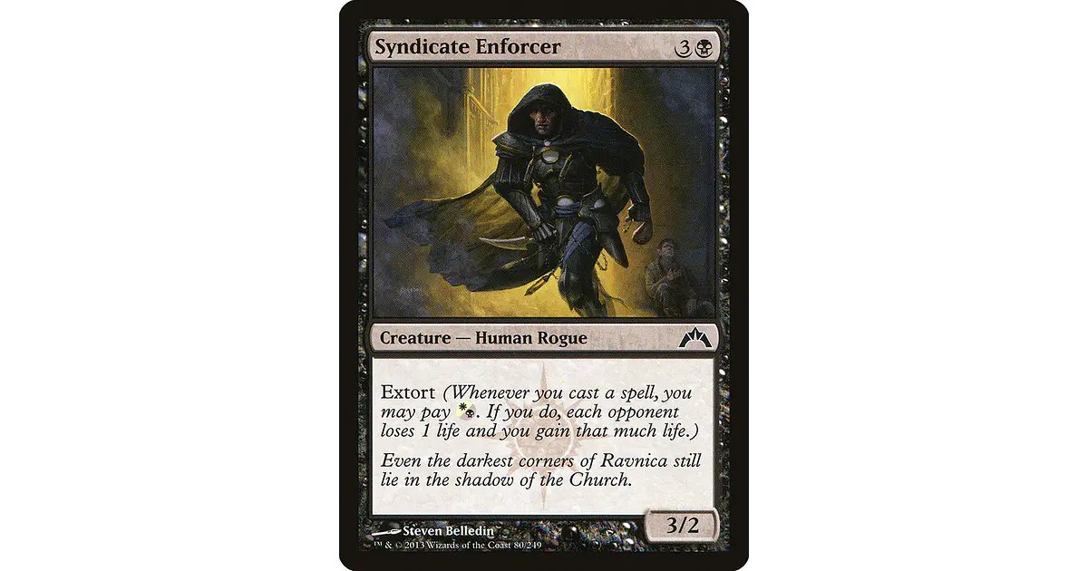 Syndicate enforcer - GTC - C