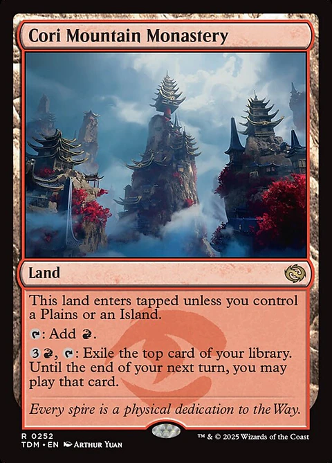 Cori Mountain Monastery - TDM - R 