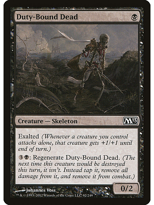 Duty-bound dead - M13 - C