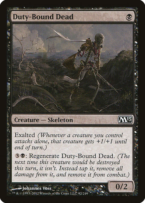 Duty-bound dead - M13 - C