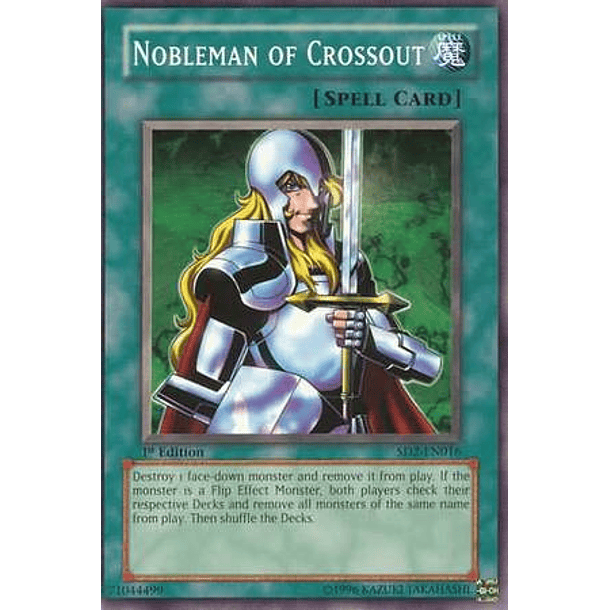 Nobleman of Crossout - SD2-EN016 - Common