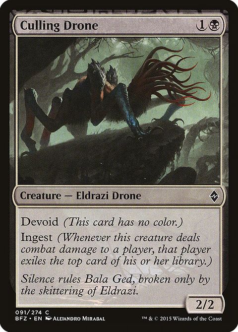 Culling drone - BFZ - C