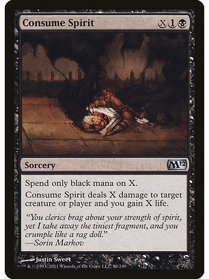 Consume spirit - M12 - U