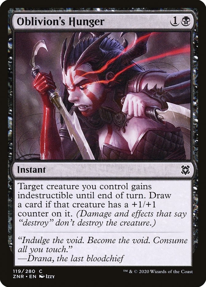 Oblivion's hunger - ZNR - C 1